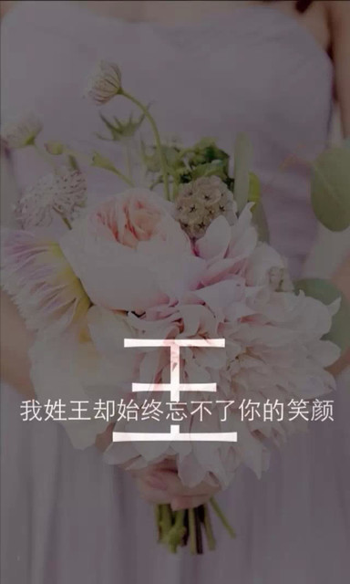 姓氏图片,姓氏壁纸_要的可以加我扣,我姓罗,老公姓肖