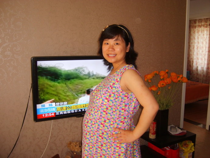 【宝妈们敢不敢晒晒自己的孕照】_好几个月了_宝宝树