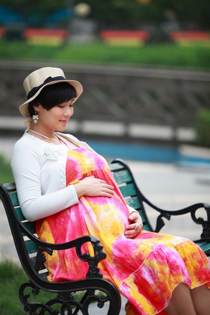 晒晒我怀孕前到宝宝45天的照片啦!大眼妹妹超级可爱!