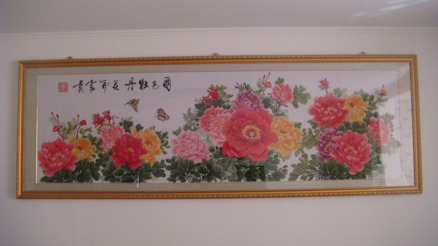 谁要绣好的九尺牡丹图
