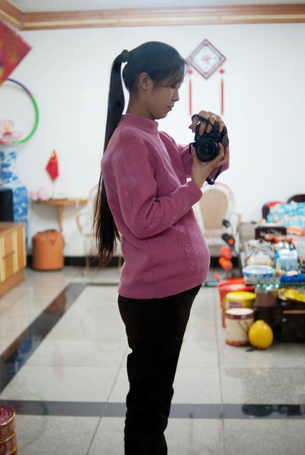 主题:自拍的孕妇照