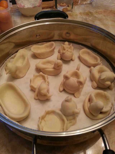 正月十五蒸花灯