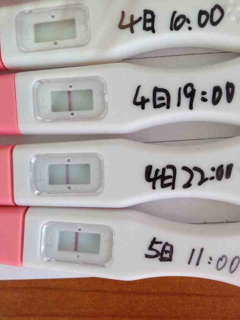 6号末次的已测到强阳,半定量走起来!