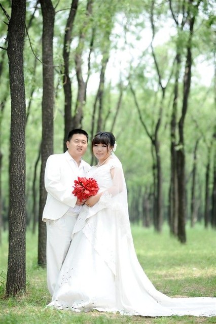 90后的宝妈来晒结婚照啦!