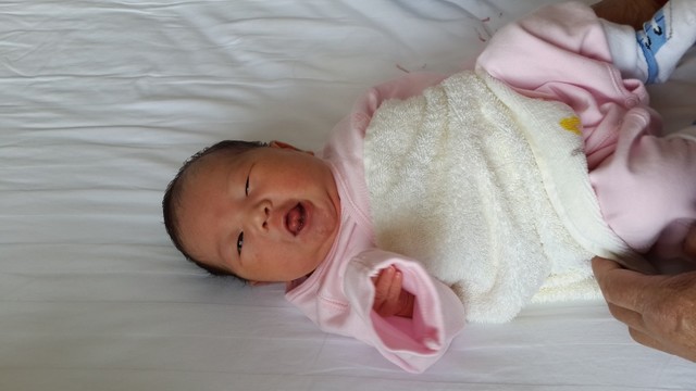 出生5天的小金果