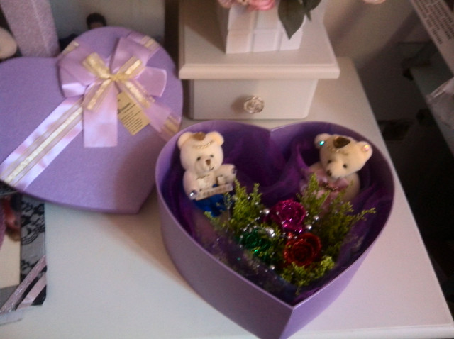都来晒晒情人节收到什么特殊礼物