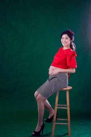 宝妈们,都来晒晒你的孕妇照吧!