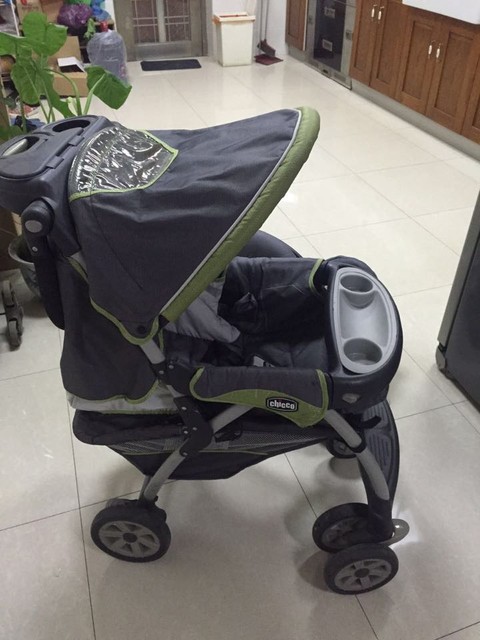 转美国chicco 婴儿推车安全座椅提篮