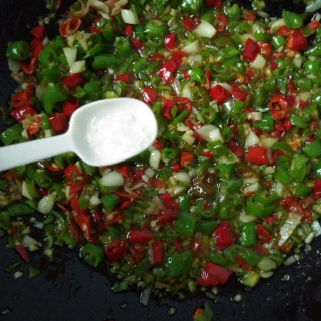 【家常美食】 炒辣椒碎
