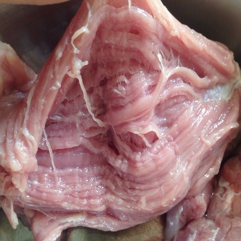 刚买的里脊肉,怎么感觉象坏的