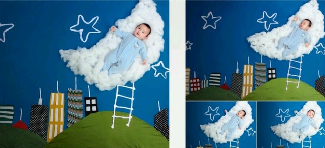 好可爱的宝宝造型!