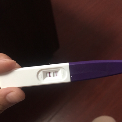 上午测出来的,以前有过一次宫外孕的,一直期待孩子的到来,请问可以怎