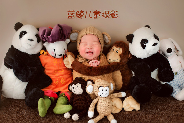 蓝鲸新生儿上门拍摄~~专属为您打造